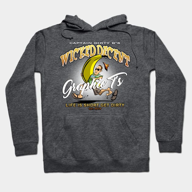 Wicked Decent Banana Sprint Hoodie by wickeddecent